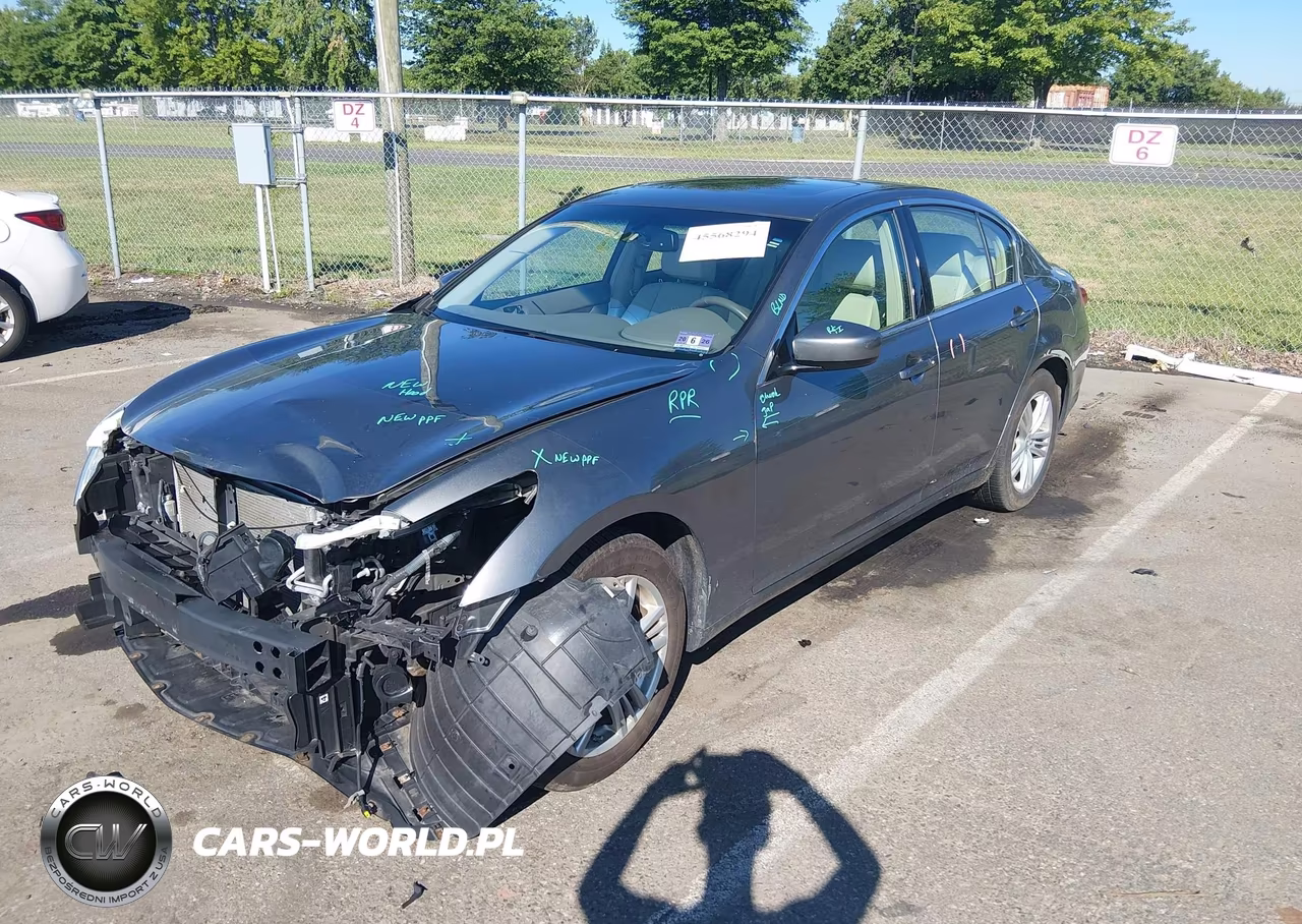 2011 Infiniti G37X VIN:JN1CV6AR9BM407179 - 2