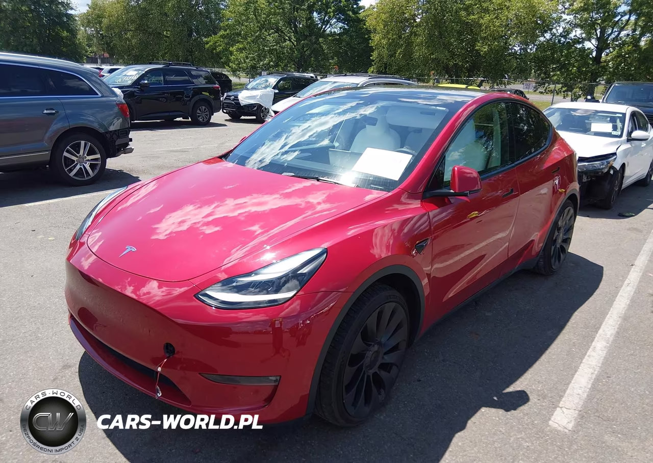 2023 Tesla Model Y Performance Dual Motor All-Wheel Drive VIN:7SAYGDEF3PF624814 - 2