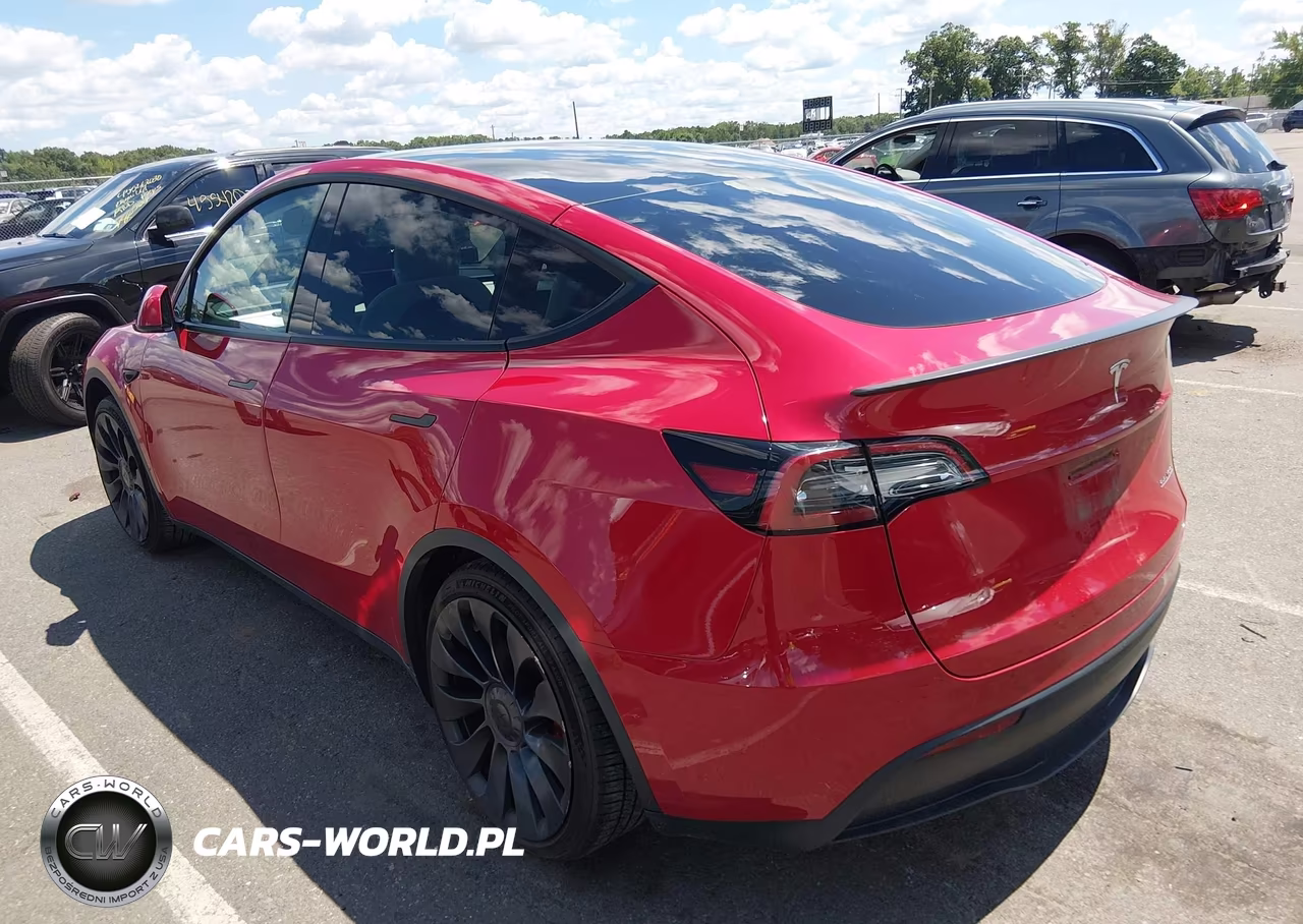 2023 Tesla Model Y Performance Dual Motor All-Wheel Drive VIN:7SAYGDEF3PF624814 - 3