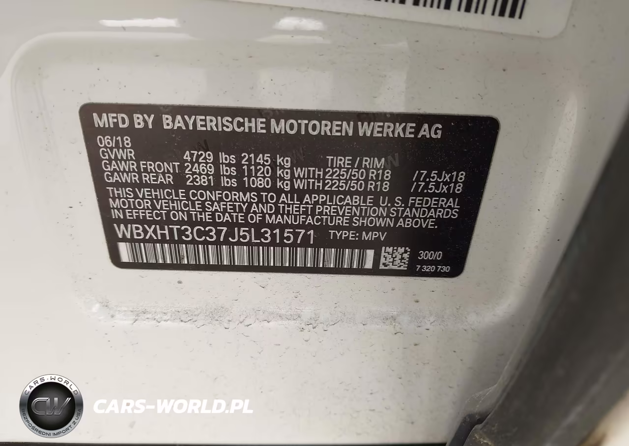 2018 BMW X1 xDrive28I VIN:WBXHT3C37J5L31571 - 9