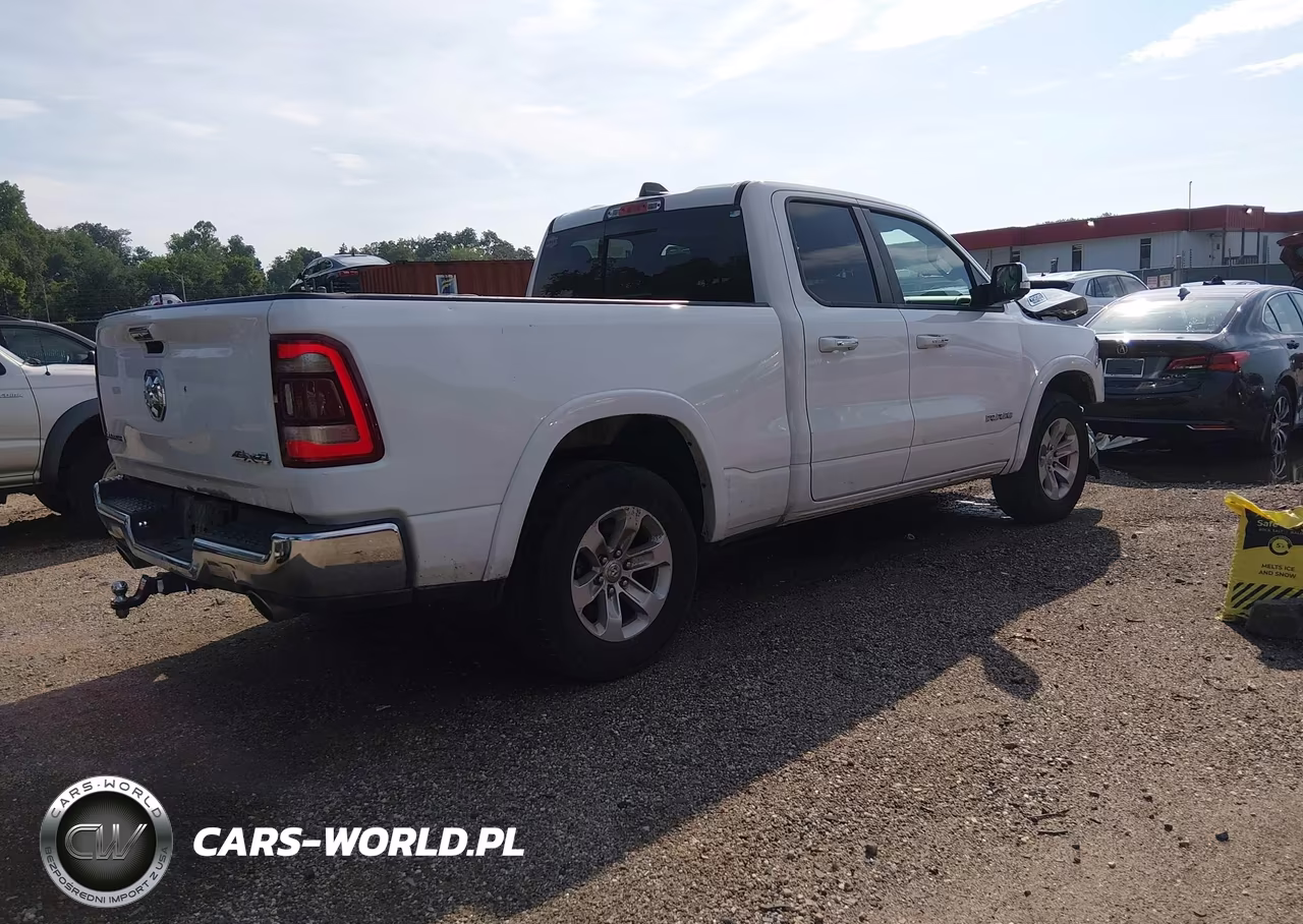 2020 Ram 1500 Laramie 4X4 6'4 Box VIN:1C6SRFDT2LN227484 - 4