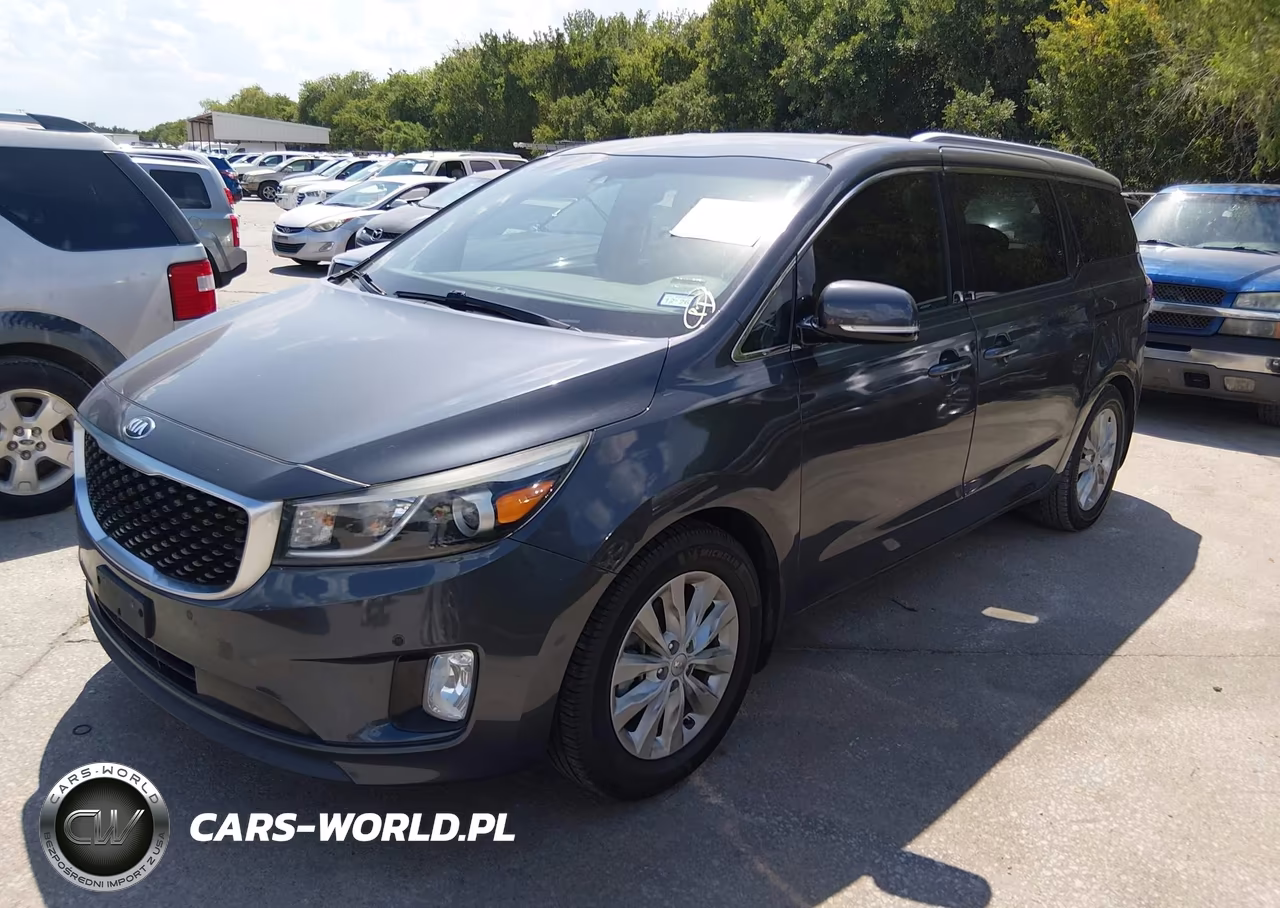 2017 Kia Sedona Ex VIN:KNDMC5C16H6292546 - 2