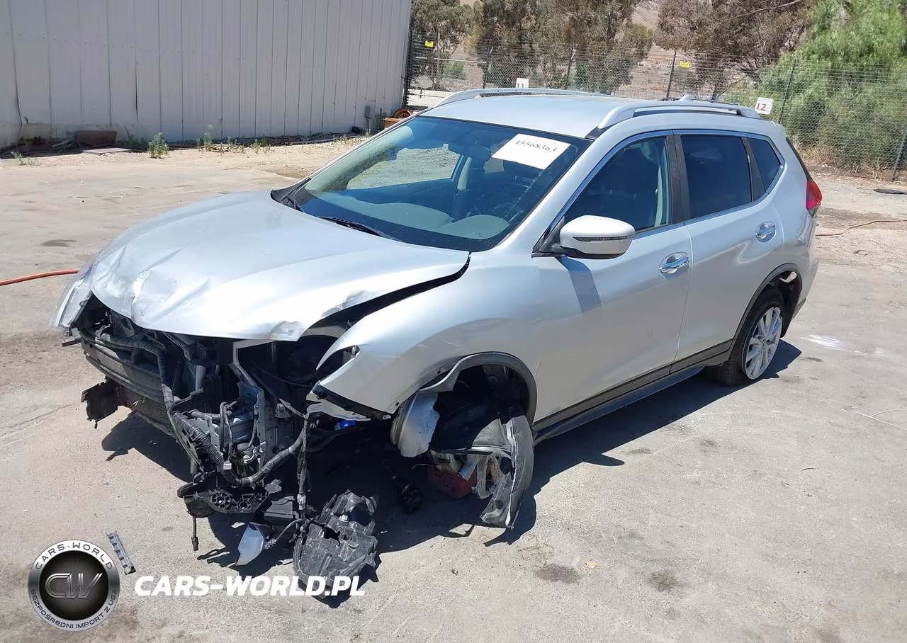 2017 Nissan Rogue Sv VIN:JN8AT2MT6HW393057 - 2