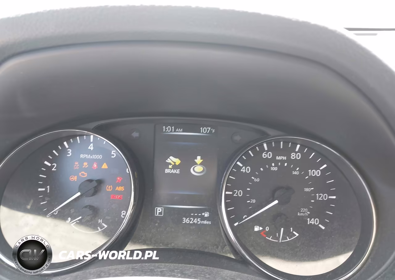 2017 Nissan Rogue Sv VIN:JN8AT2MT6HW393057 - 7