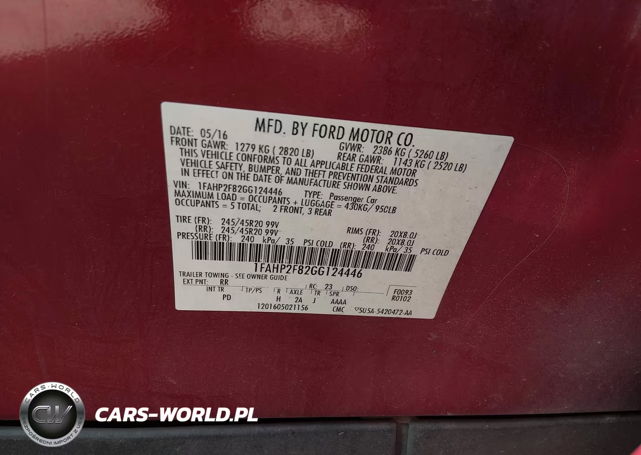 2016 Ford Taurus Limited VIN:1FAHP2F82GG124446 - 9