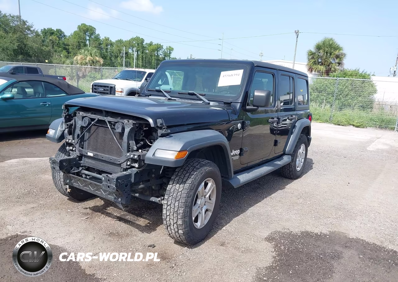 2020 Jeep Wrangler Unlimited Sport S 4X4 VIN:1C4HJXDN9LW204702 - 2