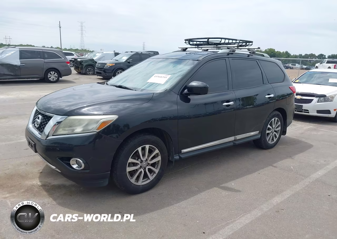 2015 Nissan Pathfinder Sl VIN:5N1AR2MM3FC632285 - 2