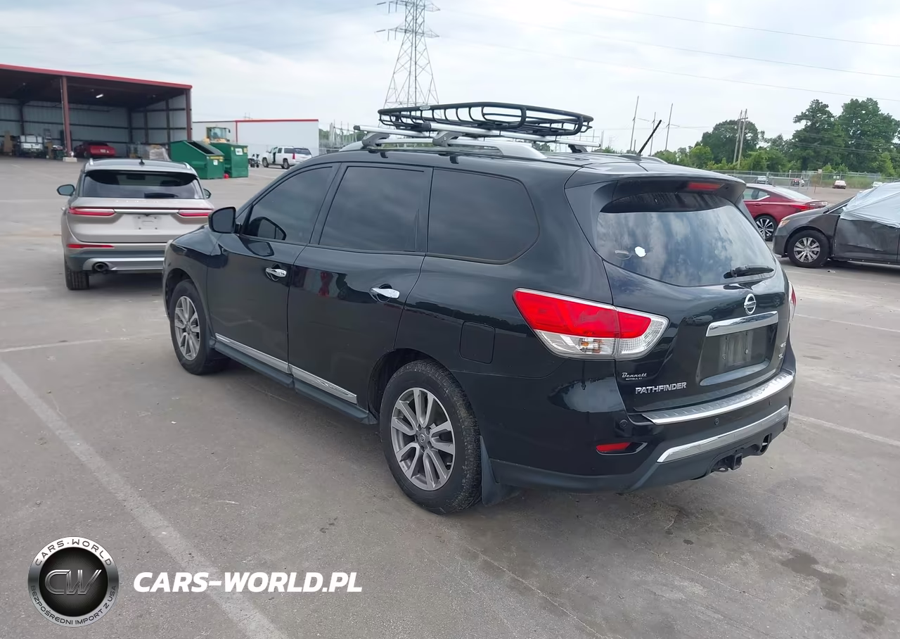 2015 Nissan Pathfinder Sl VIN:5N1AR2MM3FC632285 - 3