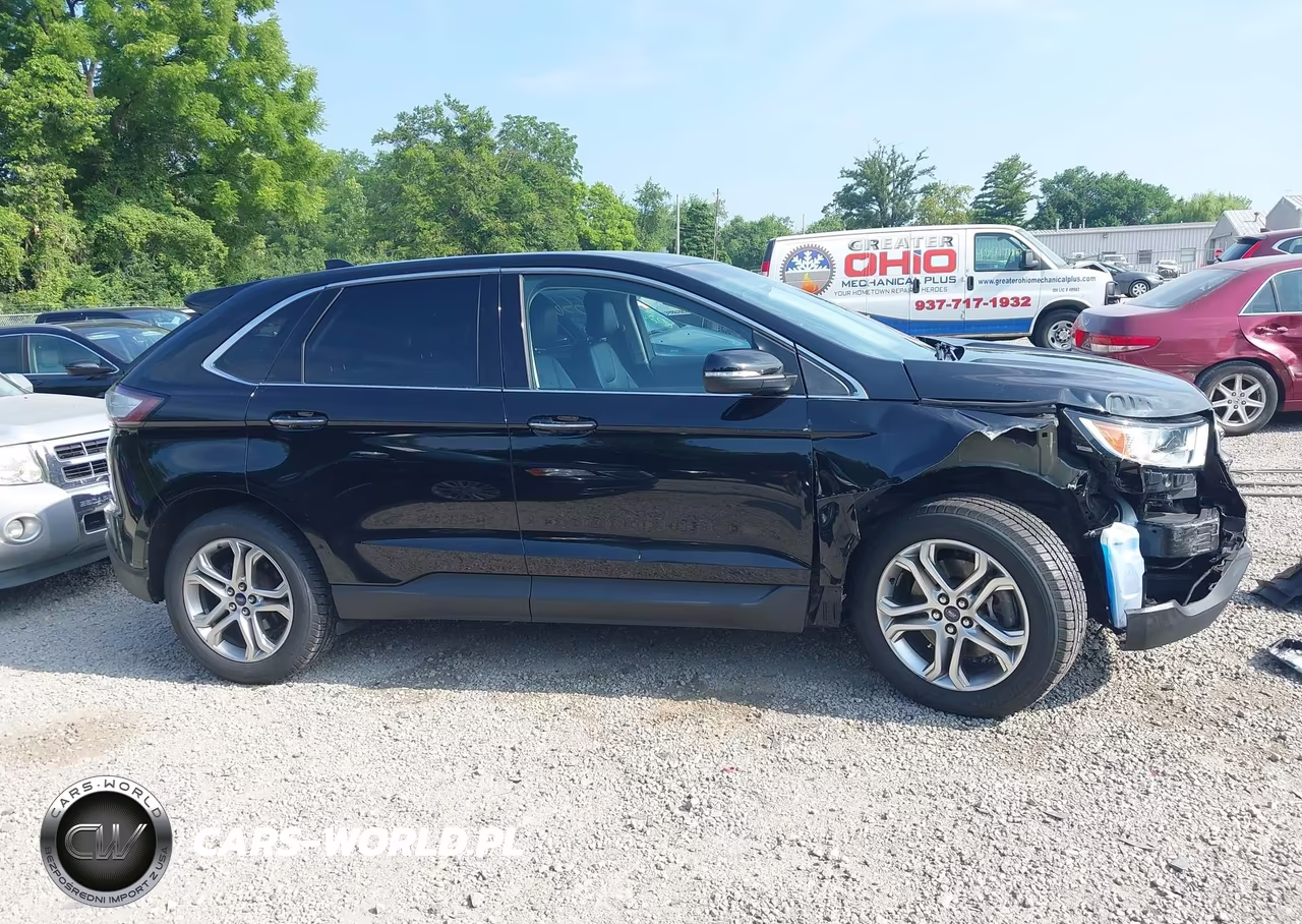 2016 Ford Edge Titanium VIN:2FMPK4K94GBB23672 - 14