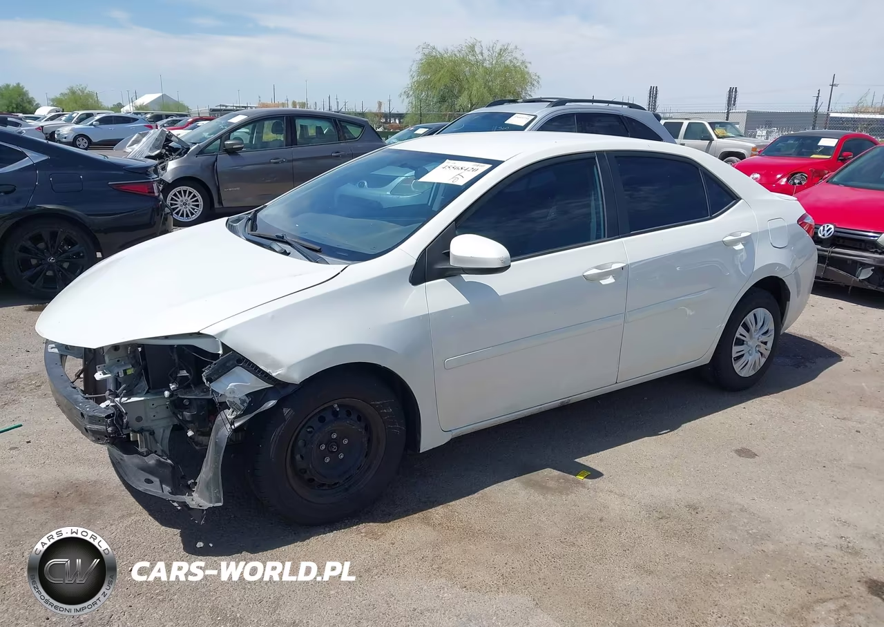 2015 Toyota Corolla Le Eco VIN:5YFBPRHE9FP354641 - 2