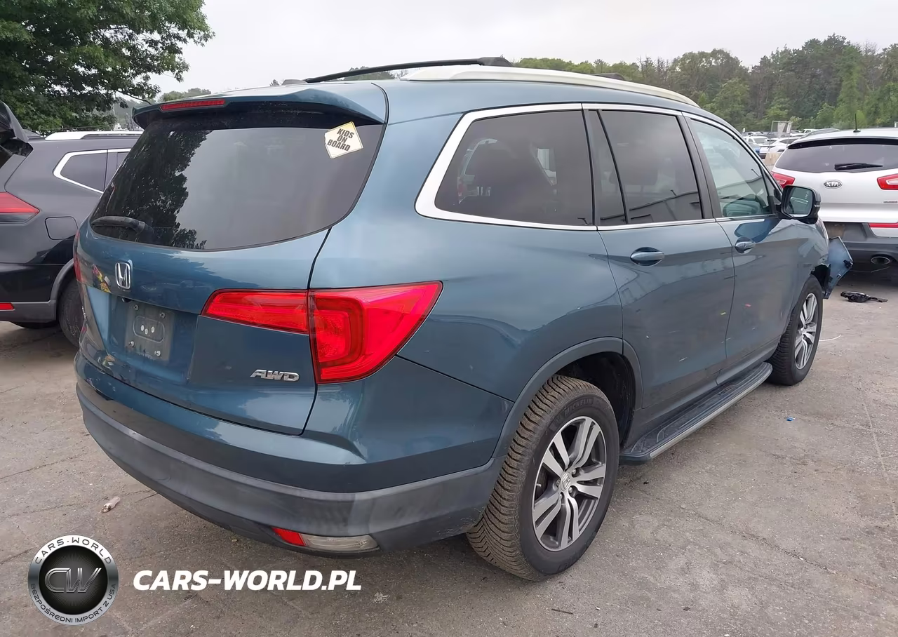 2016 Honda Pilot Ex-L VIN:5FNYF6H50GB079556 - 4