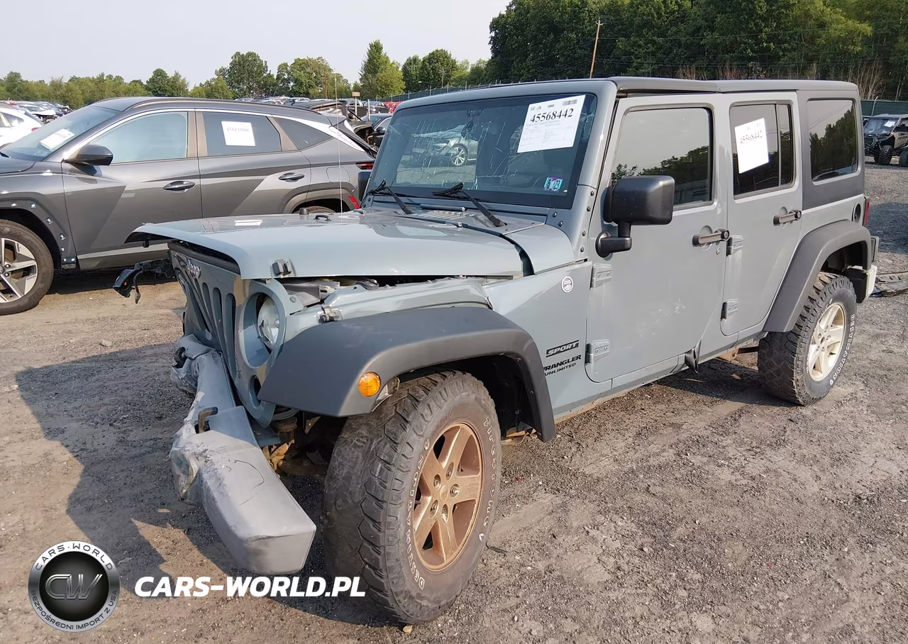 2015 Jeep Wrangler Unlimited Sport VIN:1C4BJWDG0FL536468 - 2