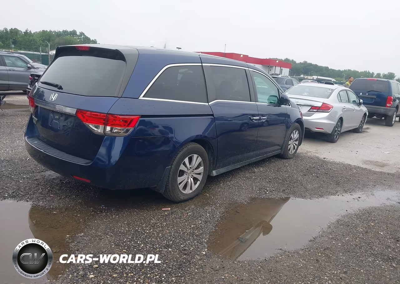2015 Honda Odyssey Ex VIN:5FNRL5H45FB123192 - 4