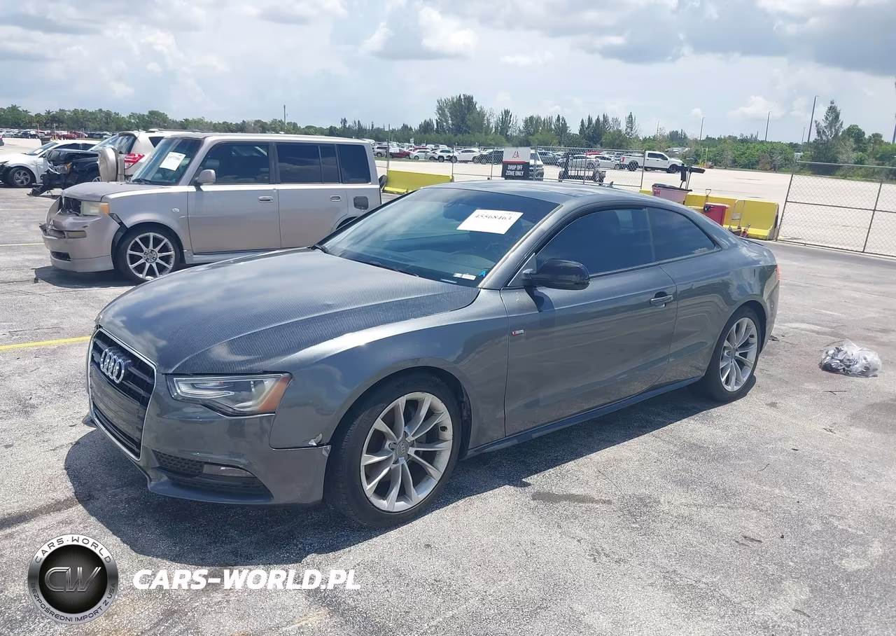 2017 Audi A5 Sport VIN:WAUD2AFR9HA000444 - 2