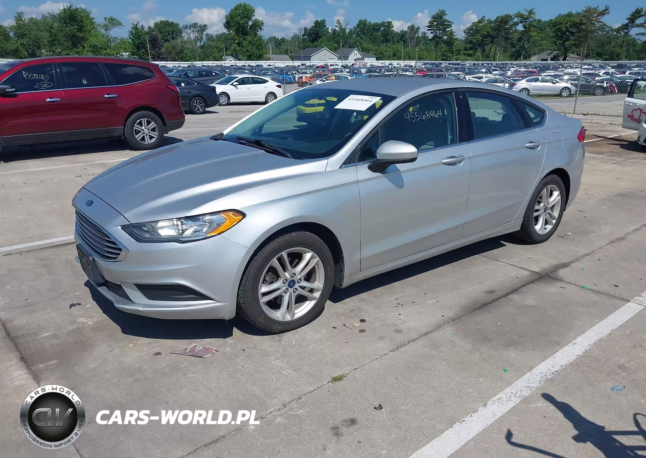2018 Ford Fusion Se VIN:3FA6P0HDXJR118237 - 2