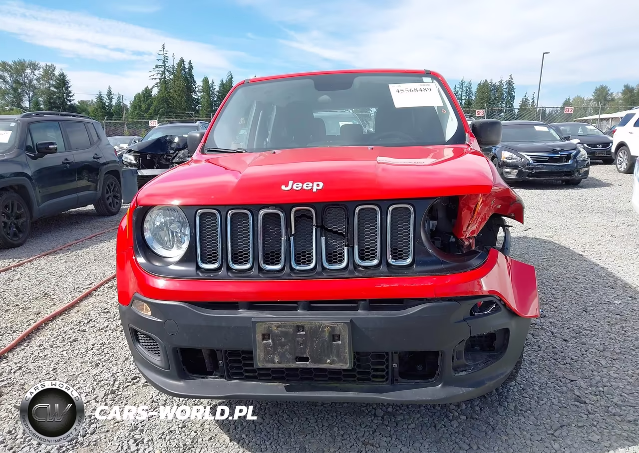 2017 Jeep Renegade Sport VIN:ZACCJBAB1HPF38699 - 12