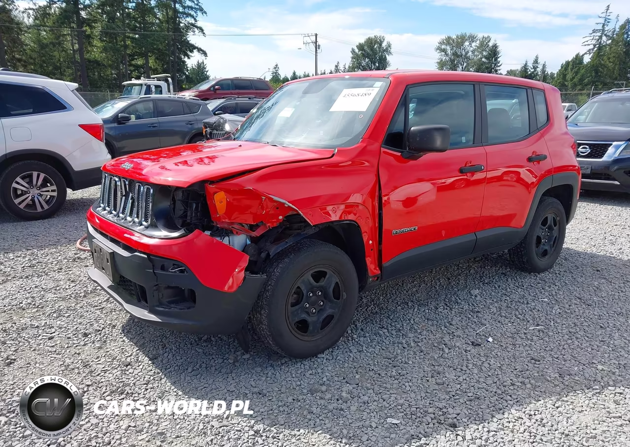 2017 Jeep Renegade Sport VIN:ZACCJBAB1HPF38699 - 2