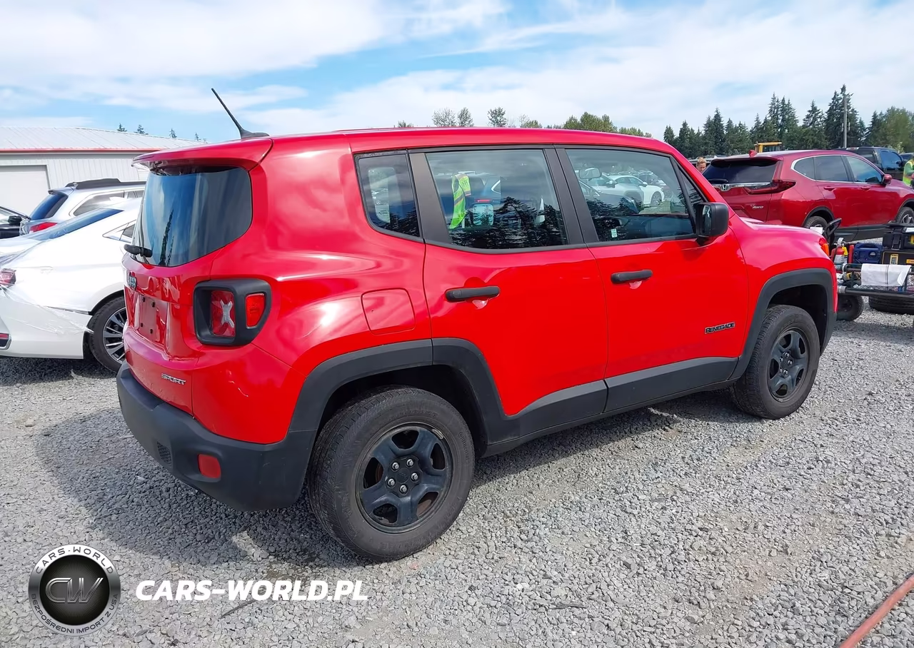 2017 Jeep Renegade Sport VIN:ZACCJBAB1HPF38699 - 4