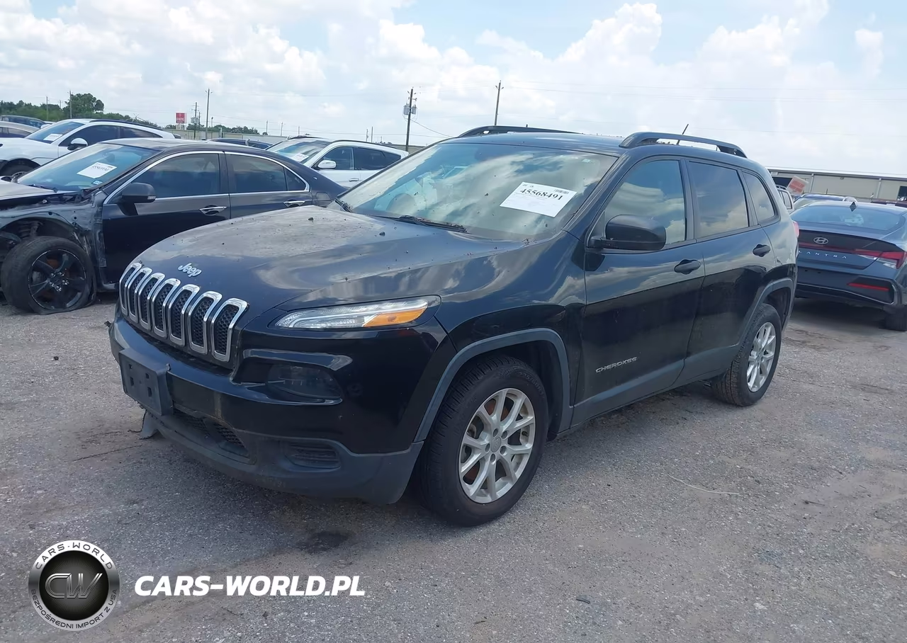 2017 Jeep Cherokee Sport Fwd VIN:1C4PJLAB2HW654892 - 2