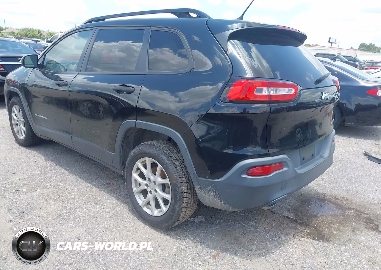 2017 Jeep Cherokee Sport Fwd VIN:1C4PJLAB2HW654892 - 3