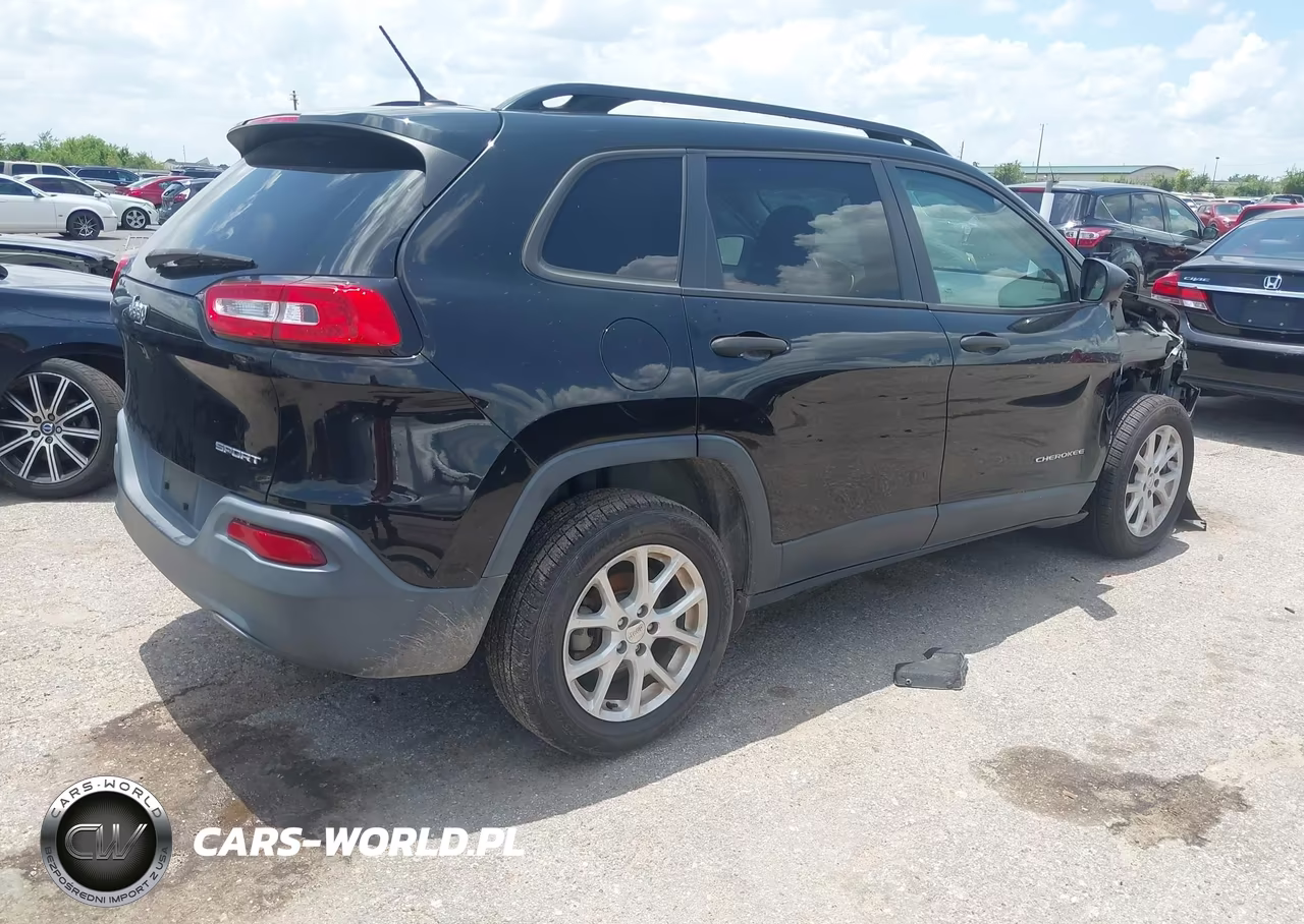 2017 Jeep Cherokee Sport Fwd VIN:1C4PJLAB2HW654892 - 4