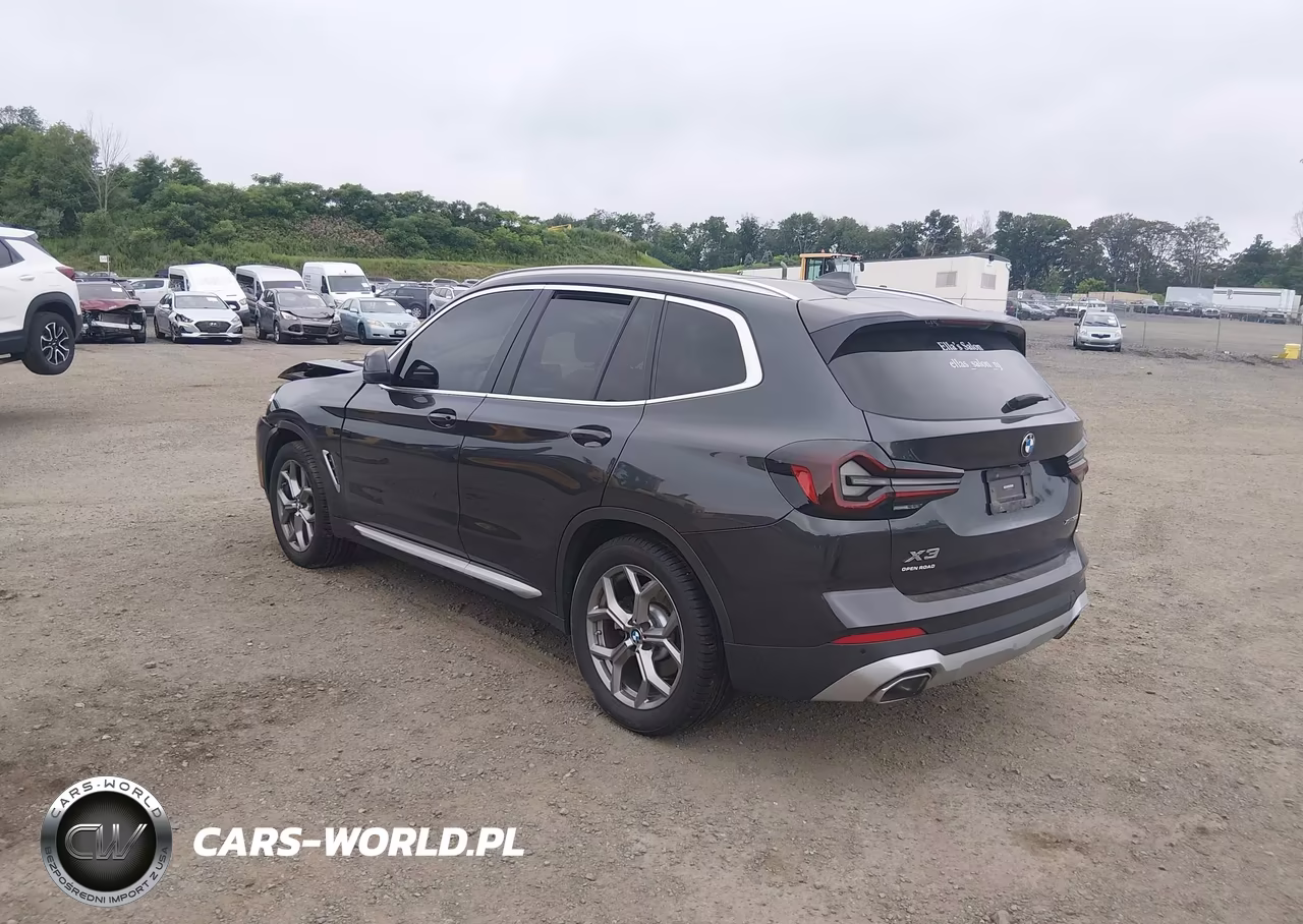 2022 BMW X3 xDrive30I VIN:5UX53DP00N9K54075 - 3