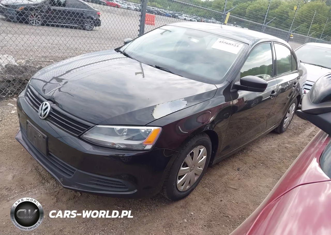 2014 Volkswagen Jetta 2.0L S VIN:3VW2K7AJ2EM406785 - 2