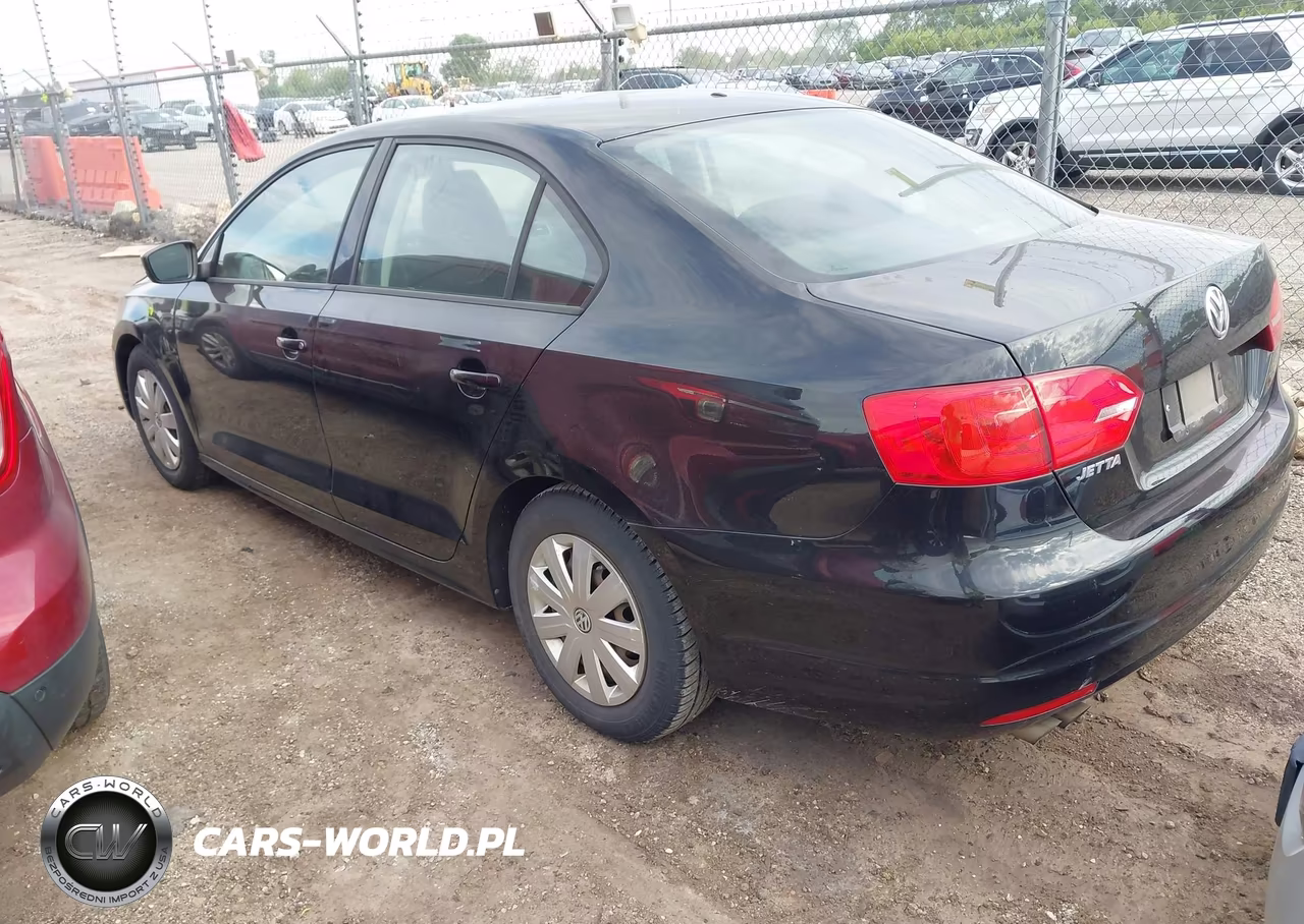 2014 Volkswagen Jetta 2.0L S VIN:3VW2K7AJ2EM406785 - 3