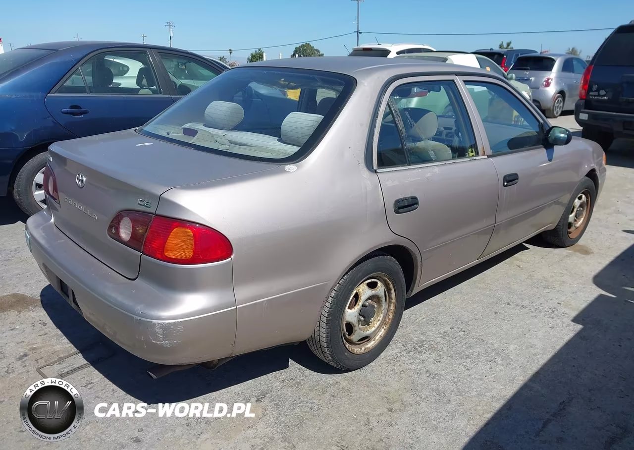 2001 Toyota Corolla Ce VIN:1NXBR12E71Z437688 - 4