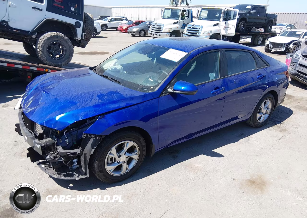 2023 Hyundai Elantra Se VIN:KMHLL4AG8PU633223 - 2