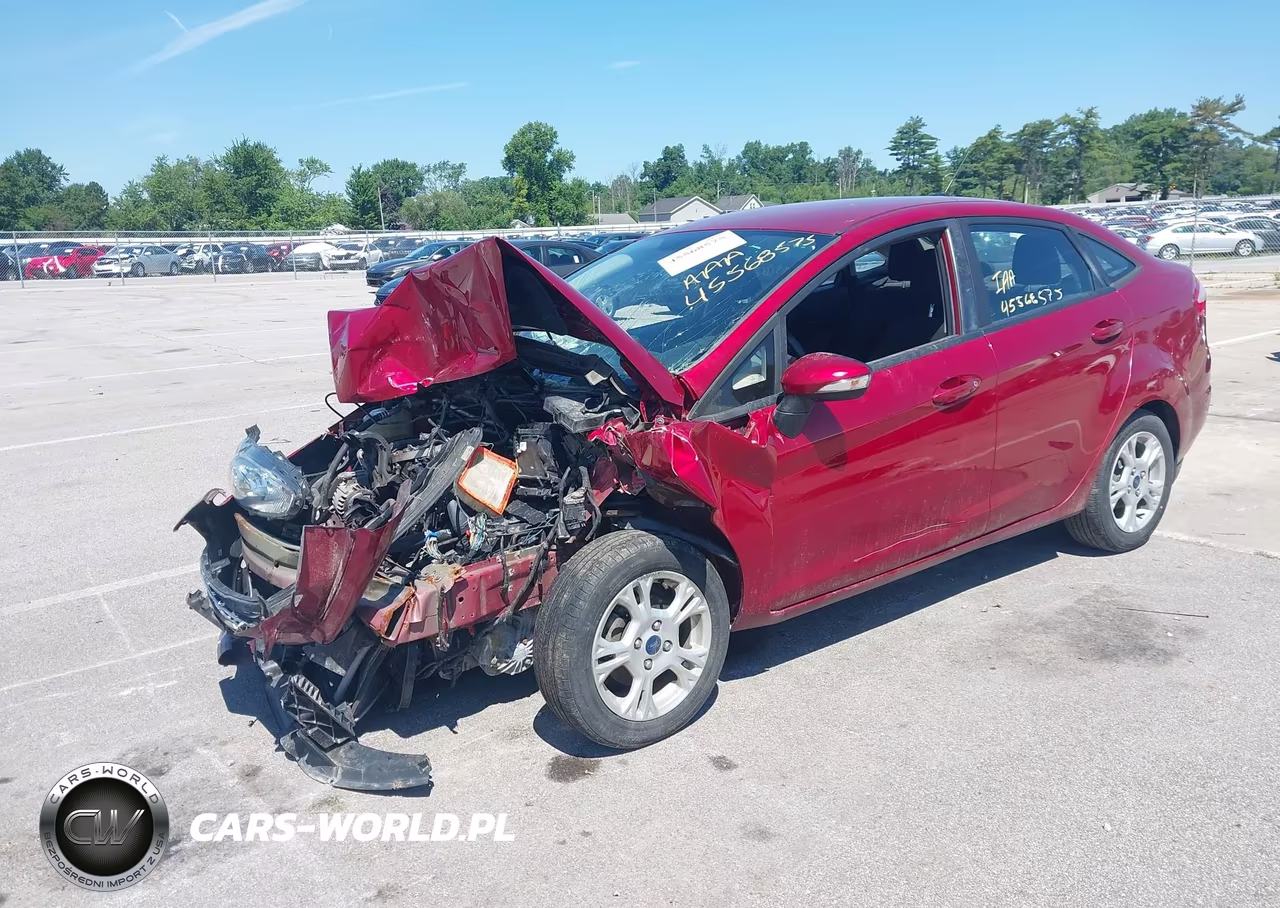 2015 Ford Fiesta Se VIN:3FADP4BJ8FM220380 - 2