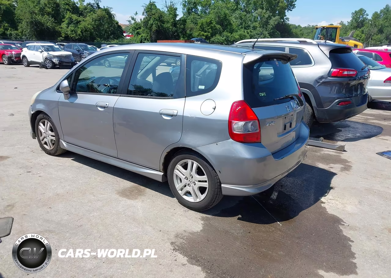 2007 Honda Fit Sport VIN:JHMGD38647S042794 - 3