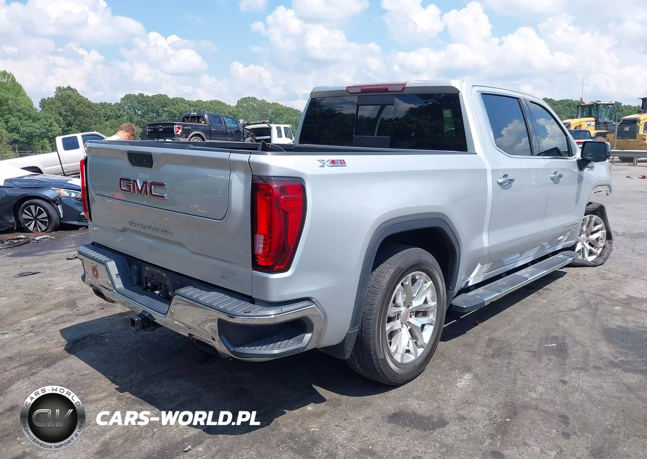 2020 GMC Sierra 1500 4Wd Short Box Slt VIN:3GTU9DEDXLG317410 - 4