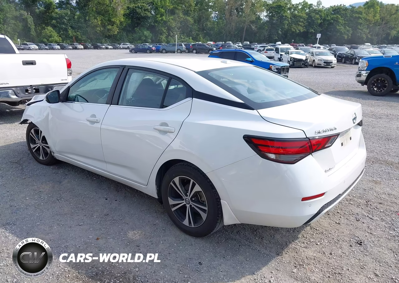 2020 Nissan Sentra Sv Xtronic Cvt VIN:3N1AB8CV7LY292361 - 3