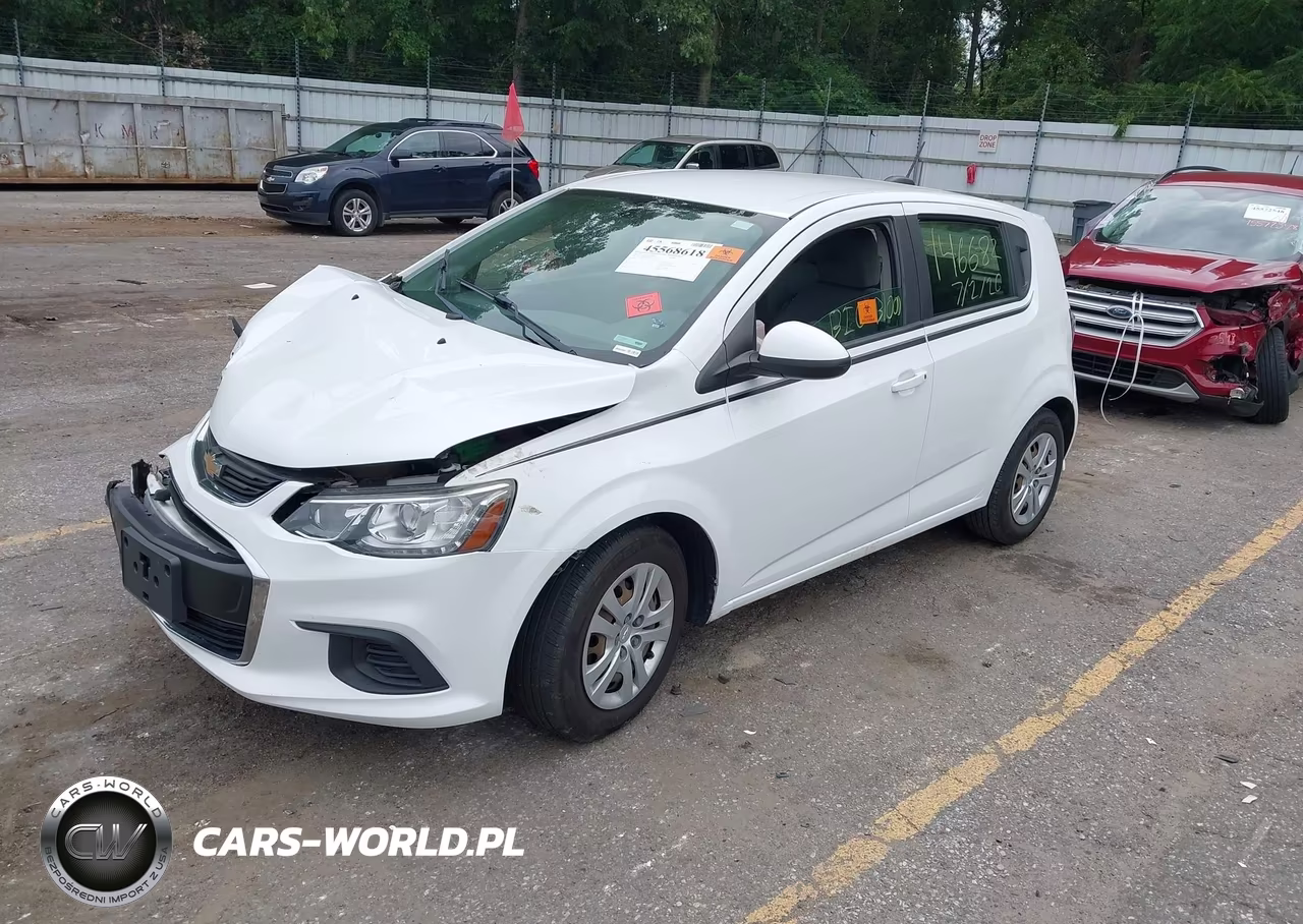 2017 Chevrolet Sonic Lt Auto VIN:1G1JG6SH8H4170156 - 2