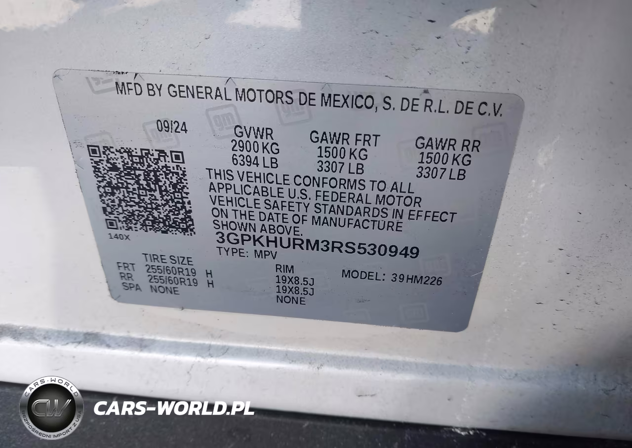 2024 Honda Prologue Ex VIN:3GPKHURM3RS530949 - 8