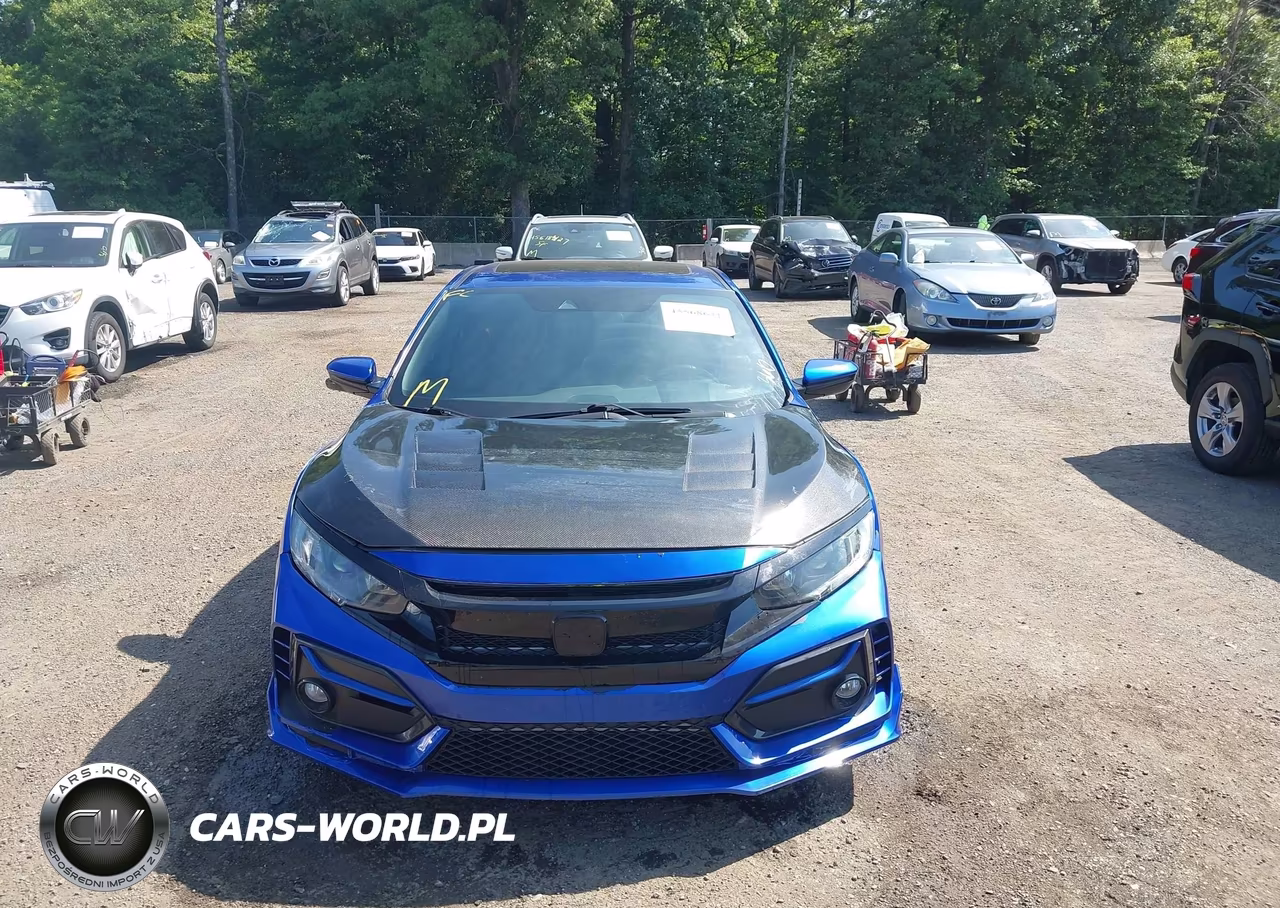 2020 Honda Civic Si Sedan VIN:2HGFC1E58LH707487 - 12