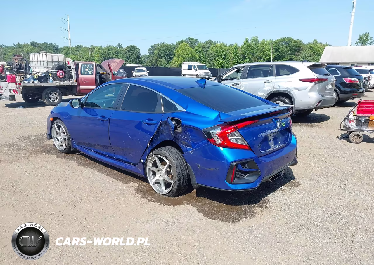 2020 Honda Civic Si Sedan VIN:2HGFC1E58LH707487 - 3