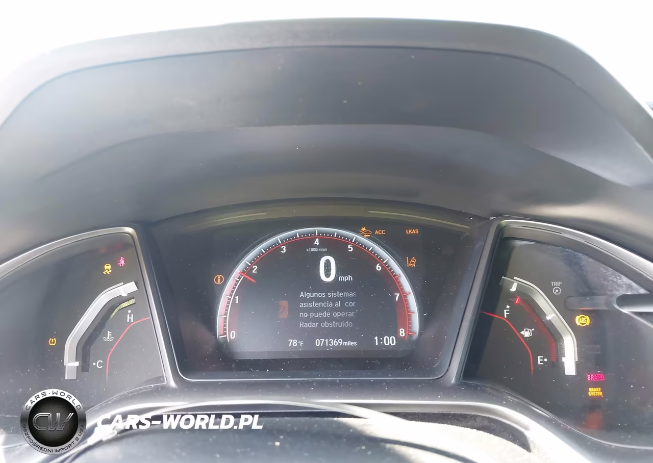 2020 Honda Civic Si Sedan VIN:2HGFC1E58LH707487 - 7