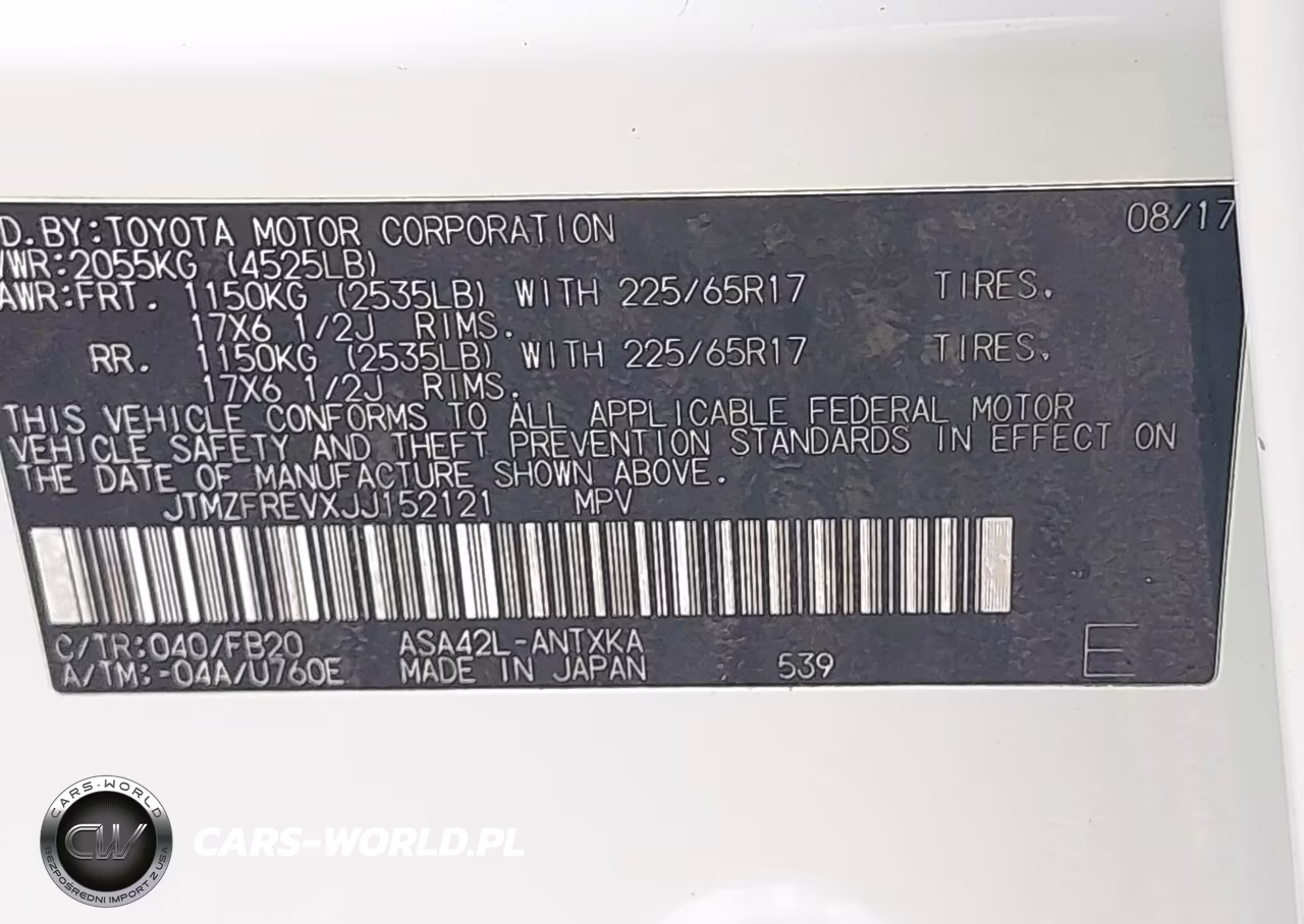 2018 Toyota Rav4 Le VIN:JTMZFREVXJJ152121 - 9