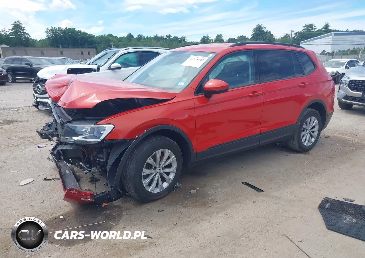 2018 Volkswagen Tiguan 2.0T S VIN:3VV0B7AX8JM130641 - 2