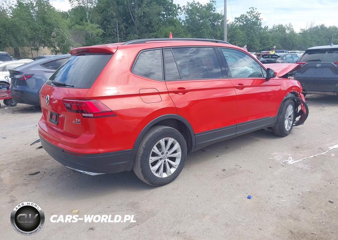 2018 Volkswagen Tiguan 2.0T S VIN:3VV0B7AX8JM130641 - 4