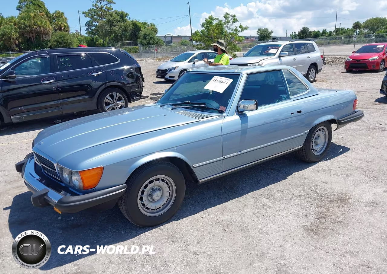 1985 Mercedes-Benz 380 Sl VIN:WDBBA45C1FA028035 - 2