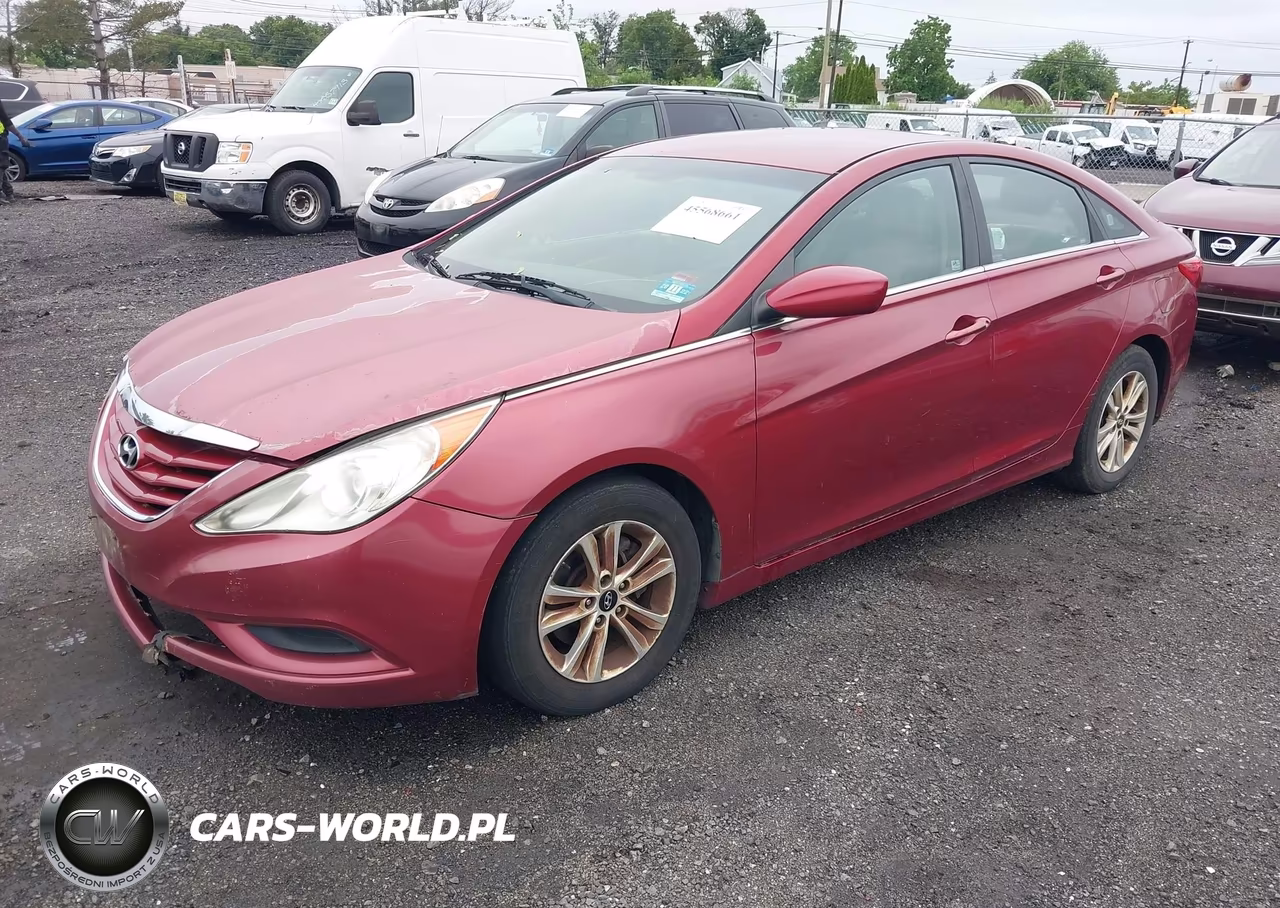 2012 Hyundai Sonata Gls VIN:5NPEB4AC3CH343747 - 2