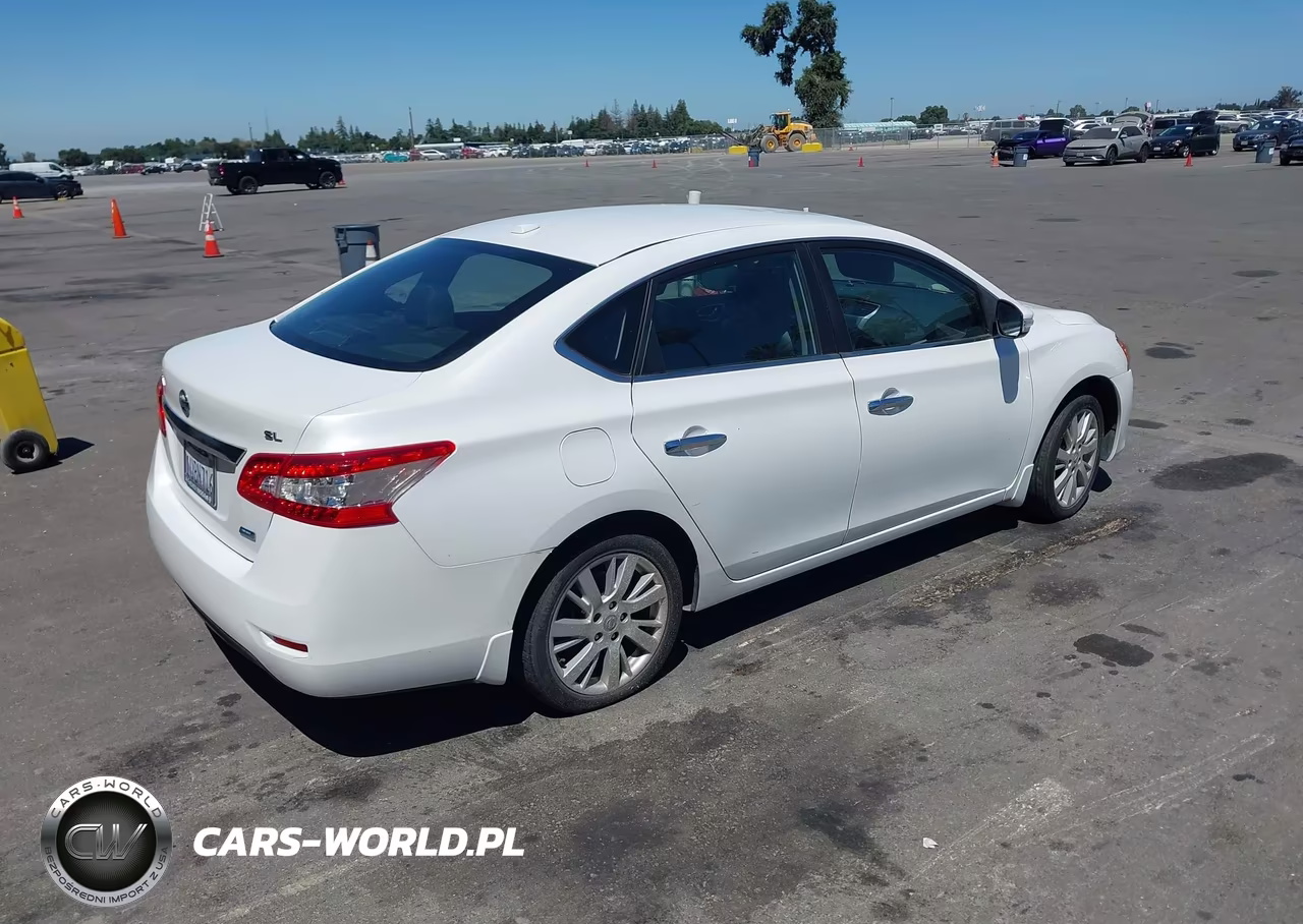 2013 Nissan Sentra Sl VIN:3N1AB7AP3DL671743 - 4