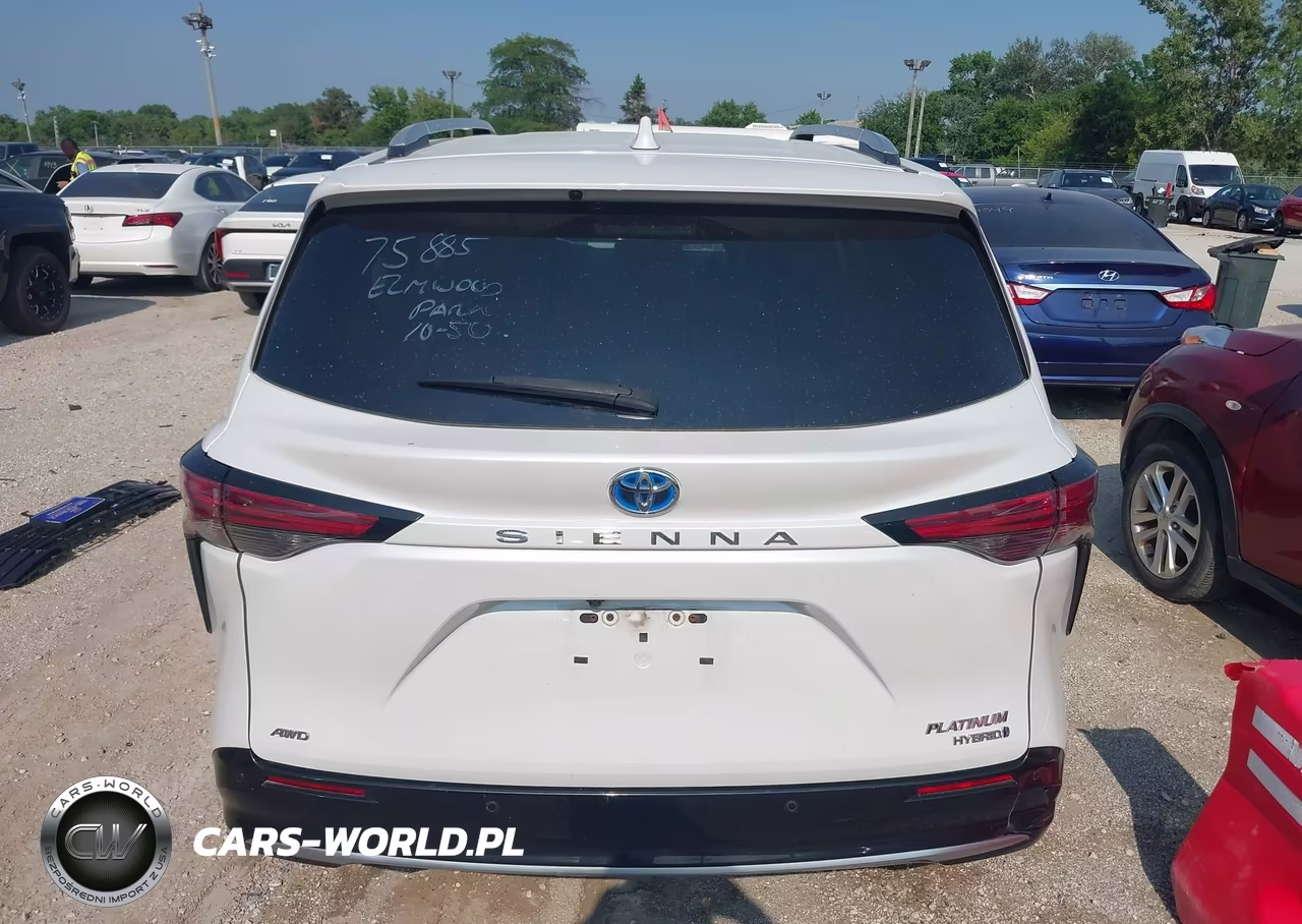 2022 Toyota Sienna Platinum VIN:5TDESKFC3NS040705 - 16