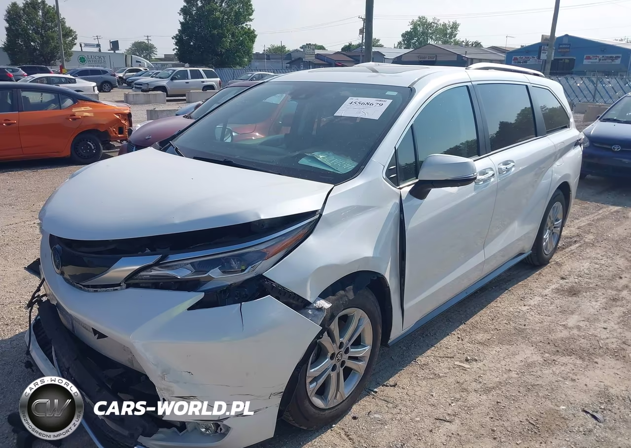 2022 Toyota Sienna Platinum VIN:5TDESKFC3NS040705 - 2