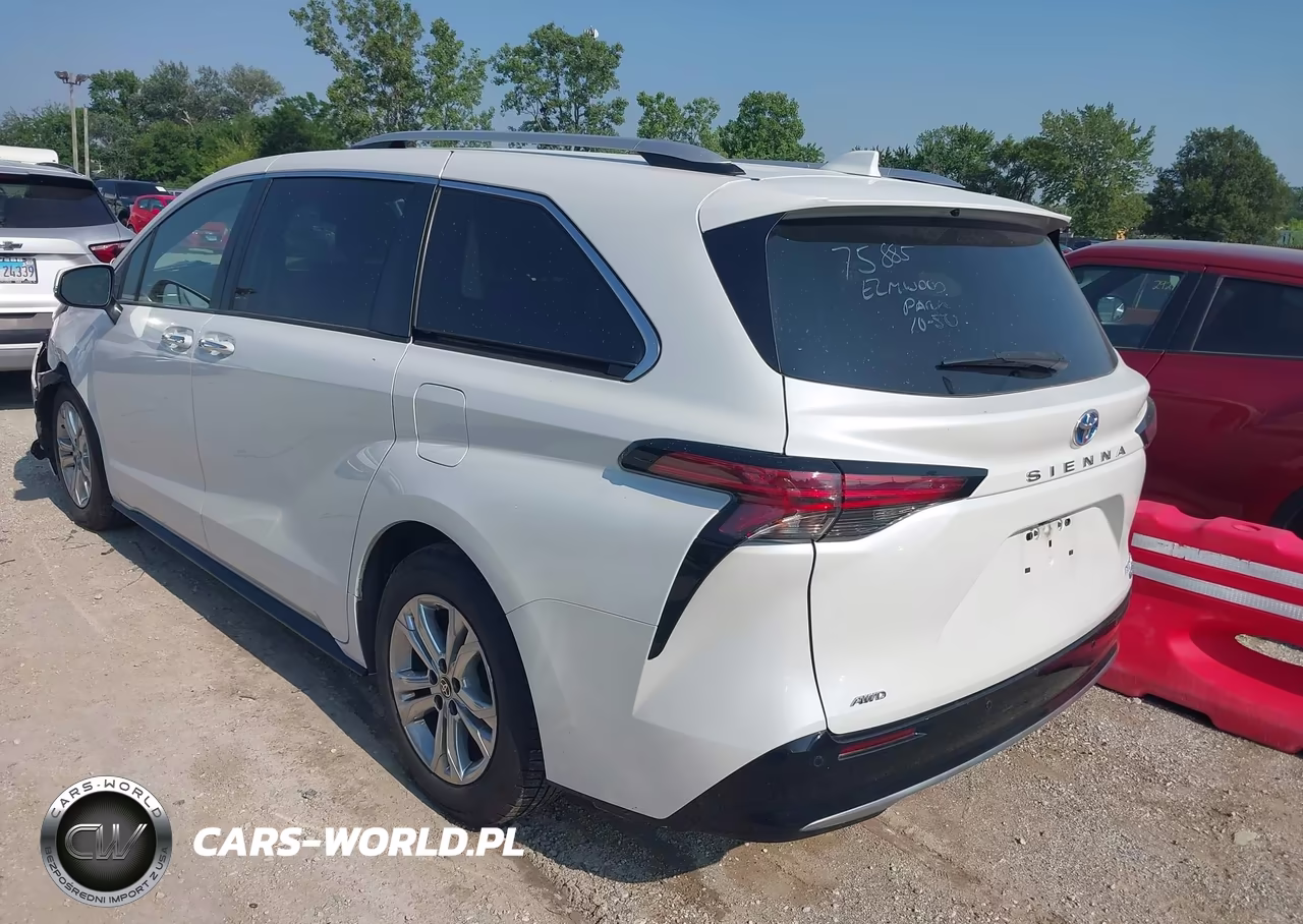 2022 Toyota Sienna Platinum VIN:5TDESKFC3NS040705 - 3