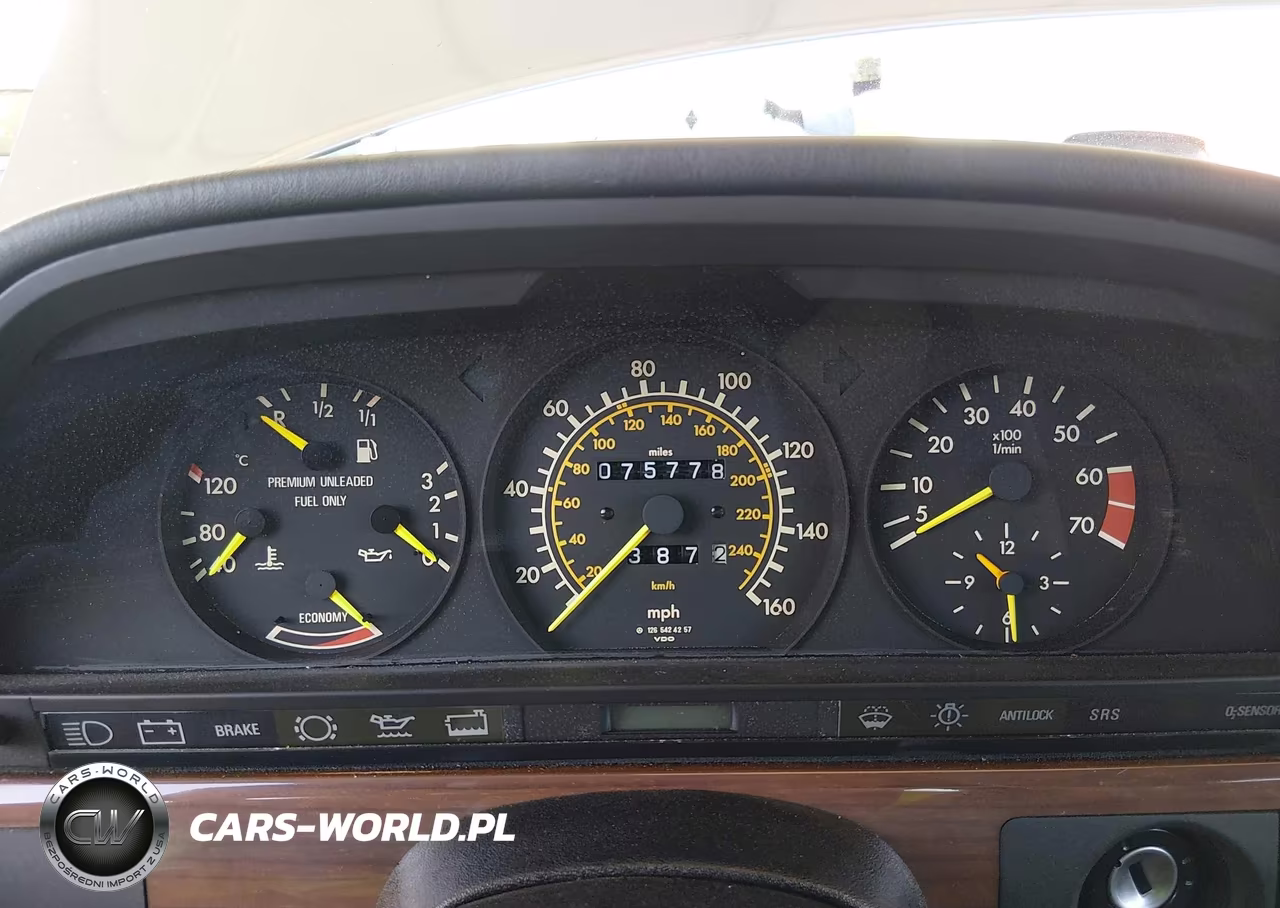 1987 Mercedes-Benz 420 Sel VIN:WDBCA35D8HA316807 - 7