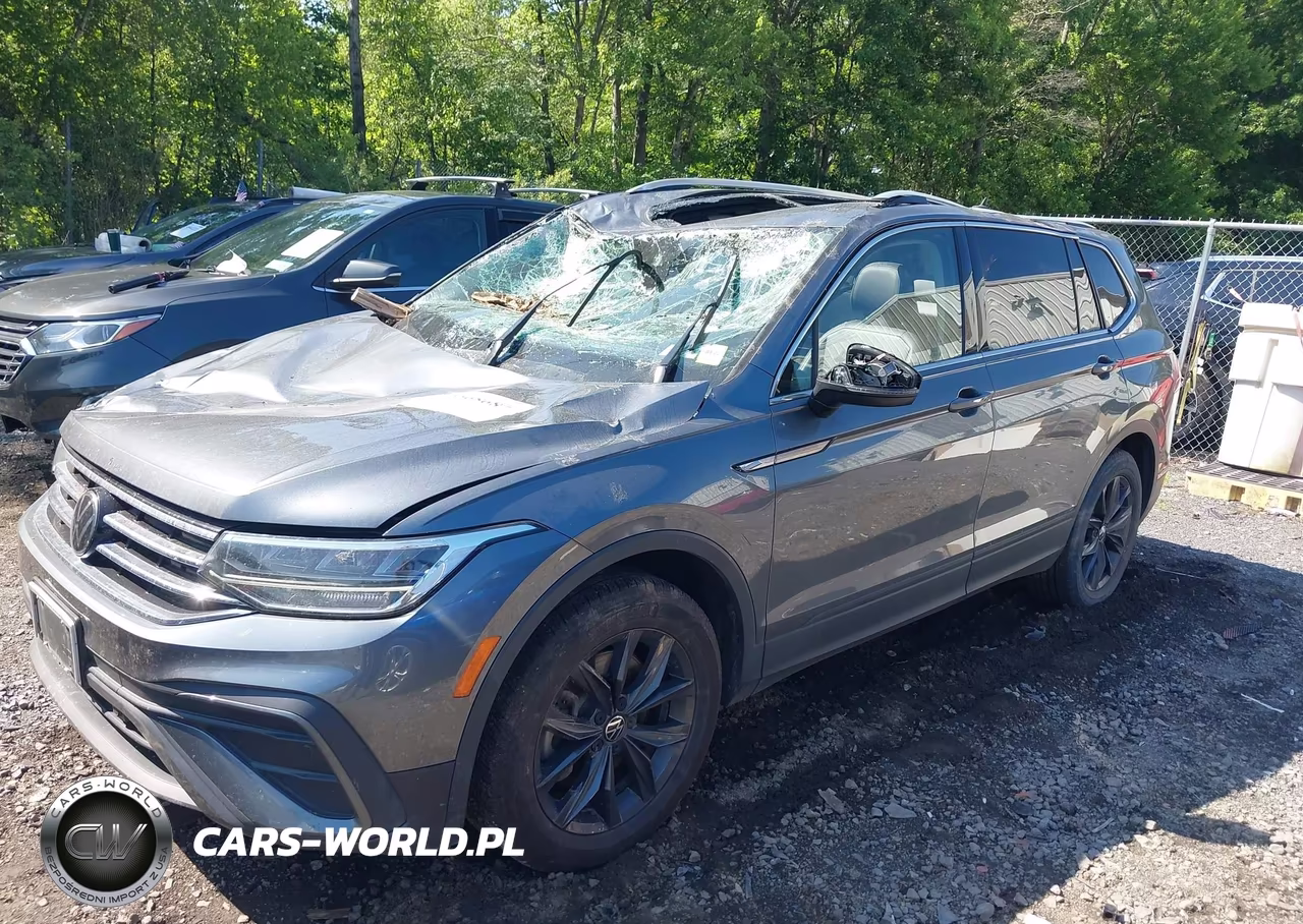 2022 Volkswagen Tiguan 2.0T Se VIN:3VV2B7AX0NM043721 - 2